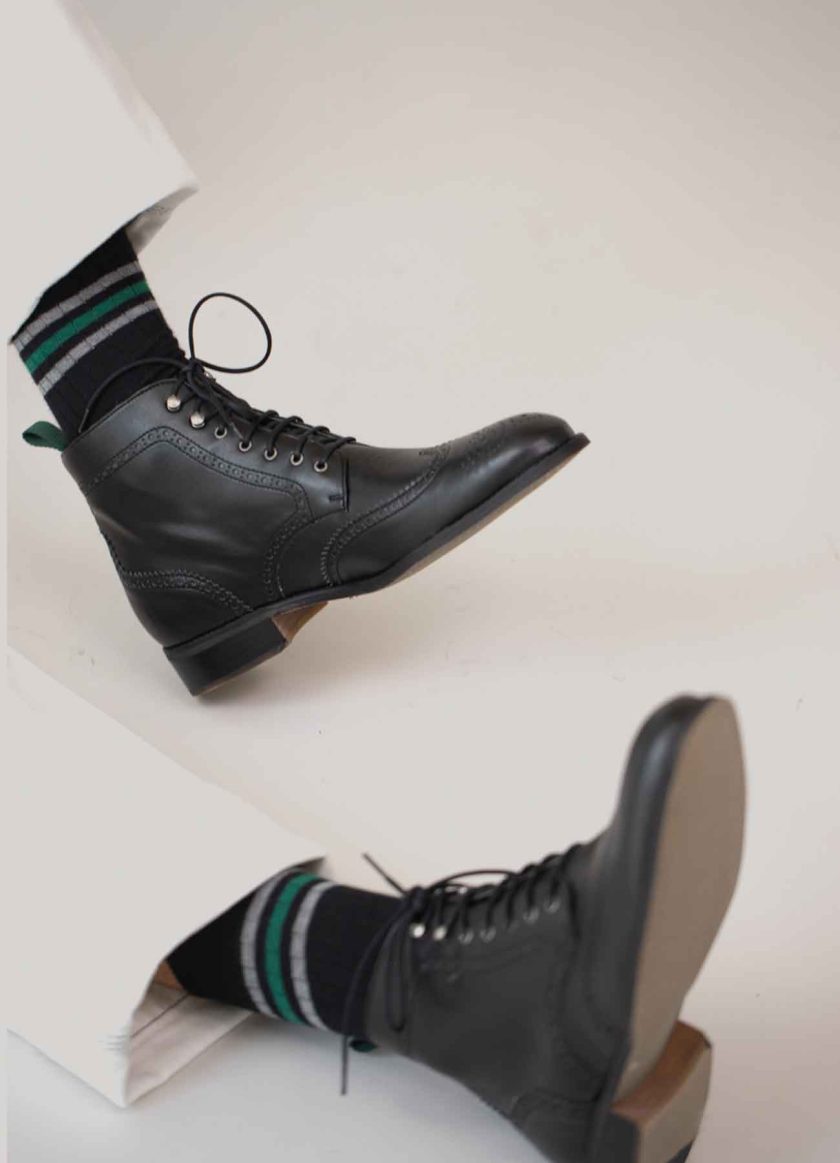 Derby Boots Black Carbon - Imagen 5